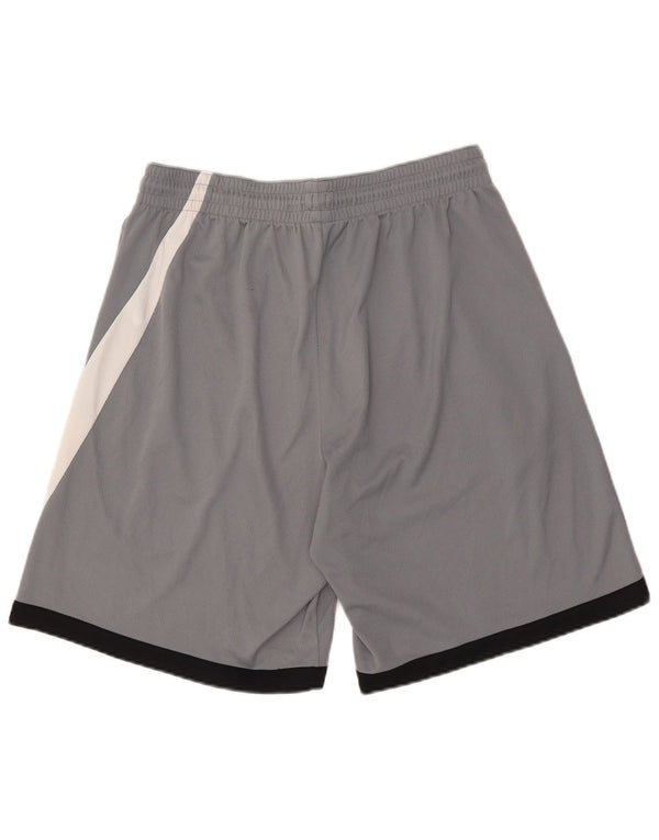 Pantaloncini sportivi Nike Dri Fit Graphic da uomo XL in poliestere color block grigio