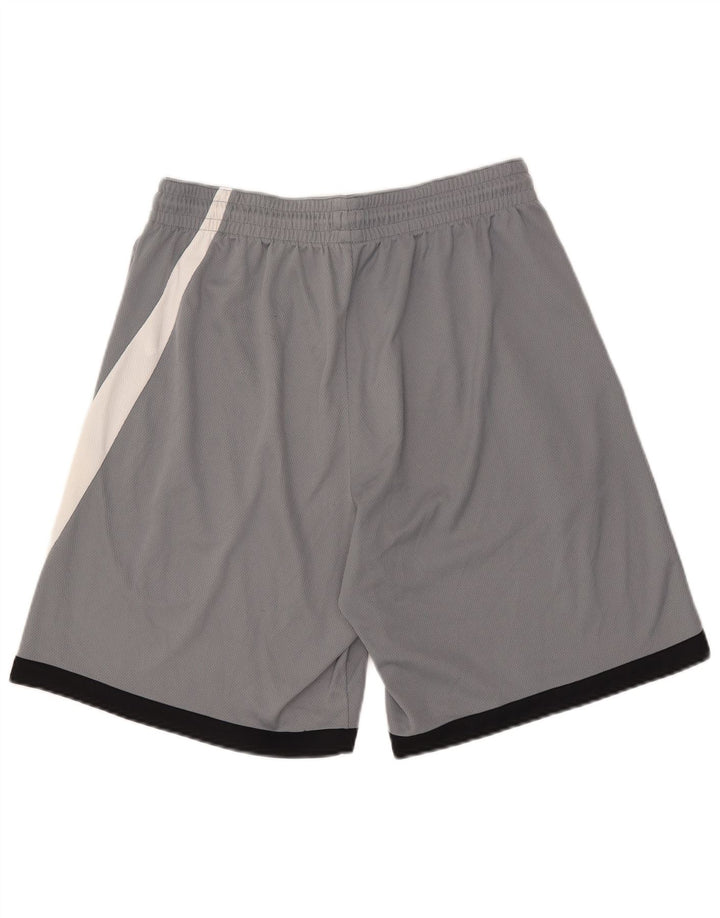 Pantaloncini sportivi Nike Dri Fit Graphic da uomo XL in poliestere color block grigio