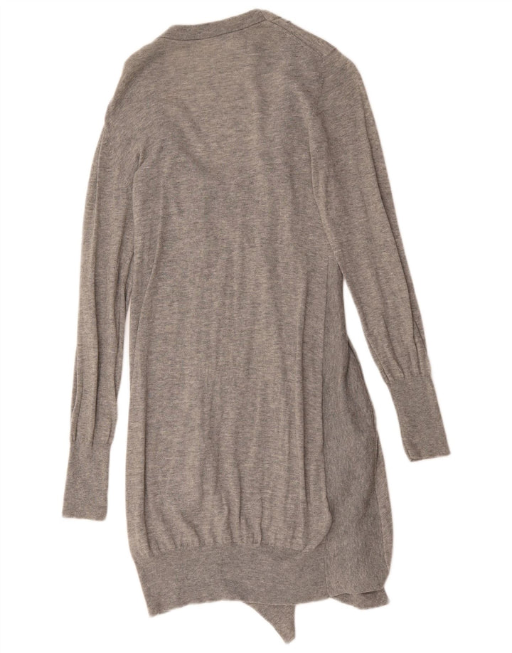 Abito maglione a maniche lunghe da donna All Saints UK 12 Lana grigio medio