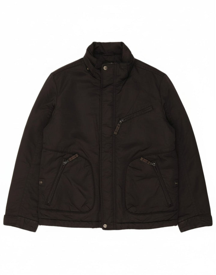 GAS Mens Padded Jacket UK 40 Large Black