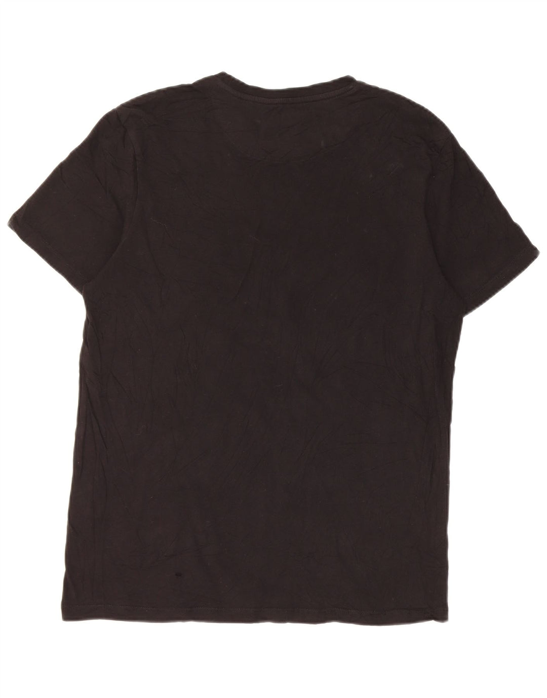 T-shirt da uomo Lyle & Scott Top in cotone nero medio