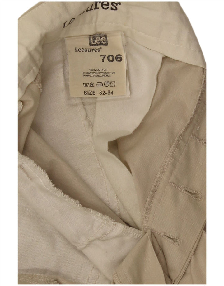 Pantaloni chino dritti da uomo Lee W32 L29 Beige