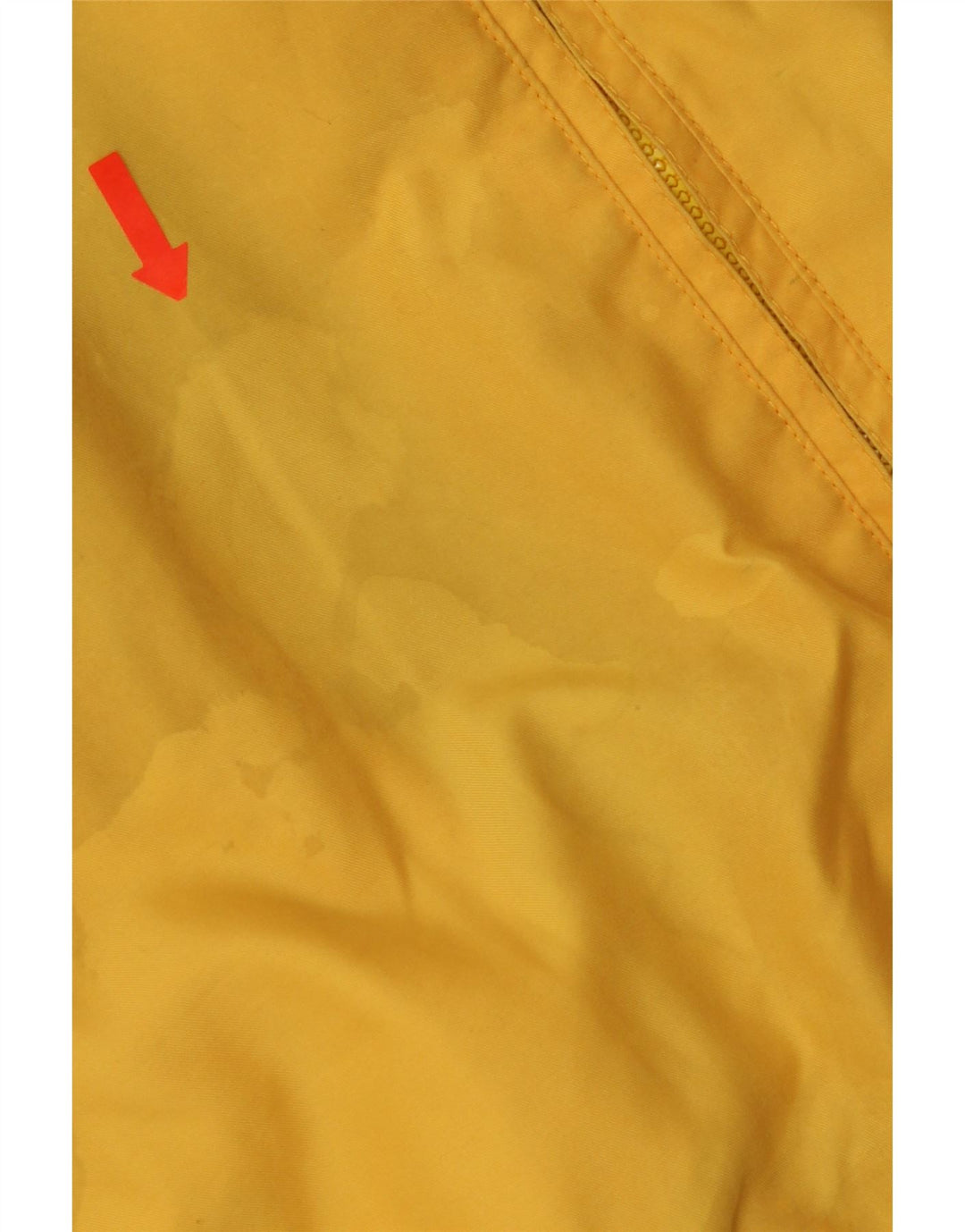 Giubbotto bomber con cappuccio da uomo Slam UK 44 2XL Poliestere color block giallo