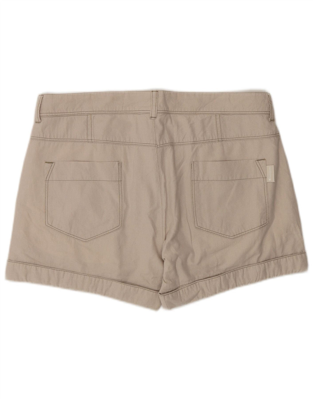 Pantaloncini casual da donna Champion medi W30 pied de poule beige
