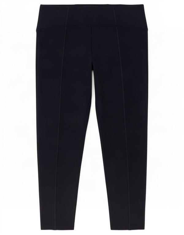 Leggings corti da donna Marks & Spencer UK 14 Large W30 L25 viscosa blu navy