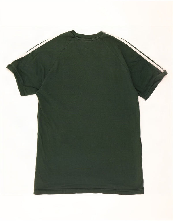 Maglietta Adidas da uomo Top Large in cotone verde