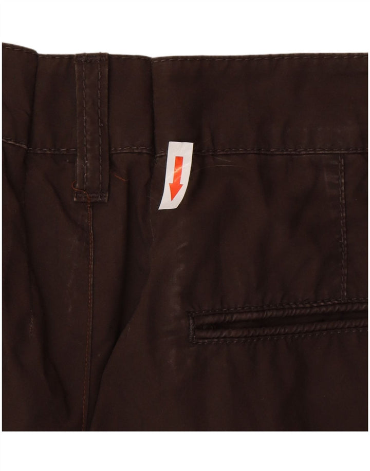 Pantaloncini chino da uomo Calvin Klein W36 Large in cotone marrone