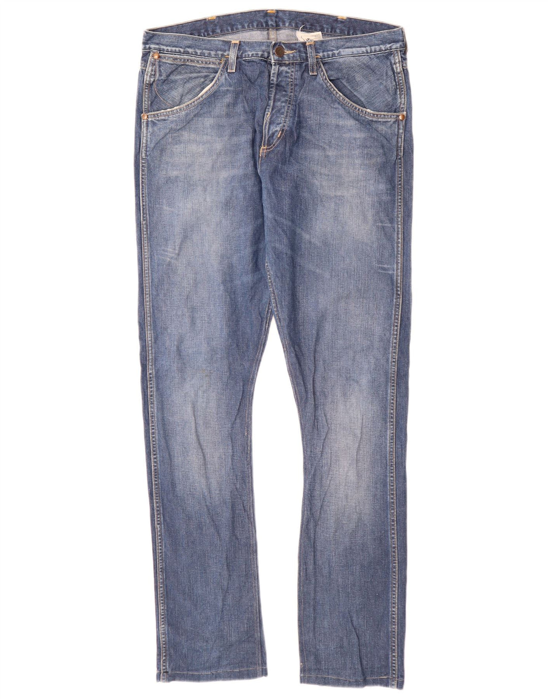 Jeans Wrangler Uomo 4 RRB Slim W34 L34 Cotone Blu