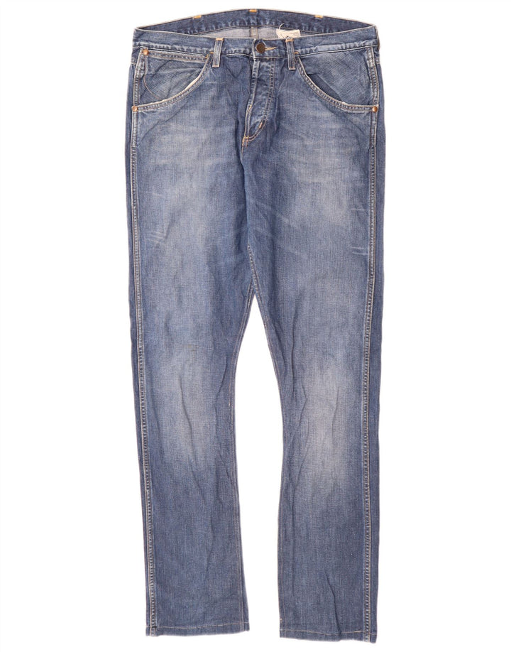 Jeans Wrangler Uomo 4 RRB Slim W34 L34 Cotone Blu