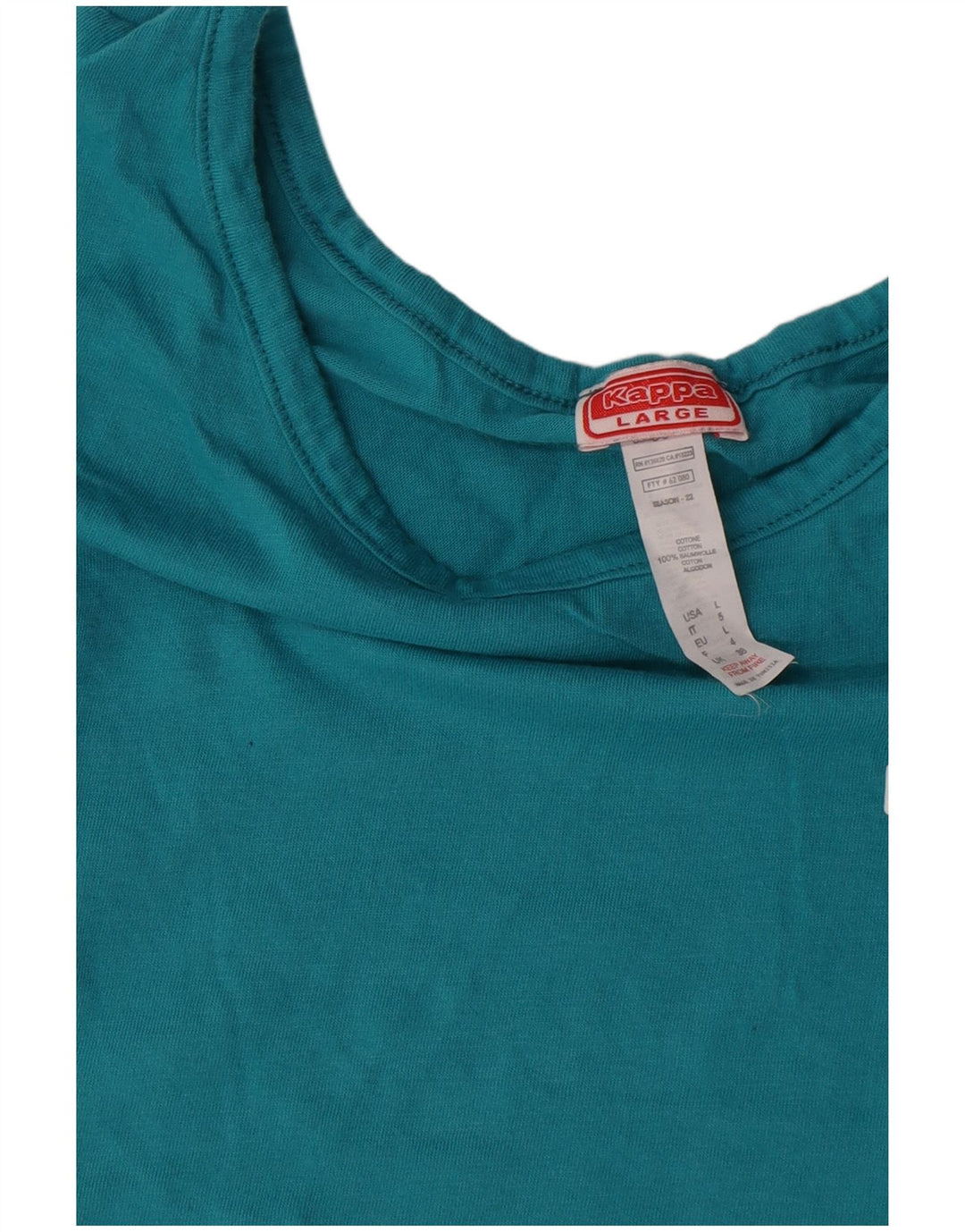 Canotta da donna Kappa UK 14 grande cotone blu