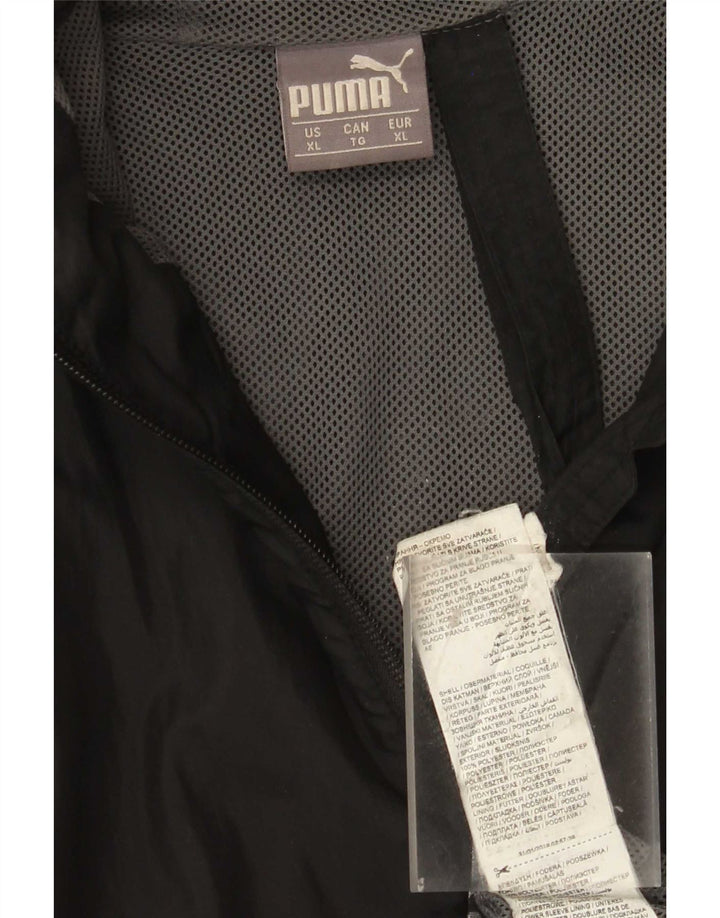 Giacca antipioggia da uomo Puma UK 18 XL poliestere nero