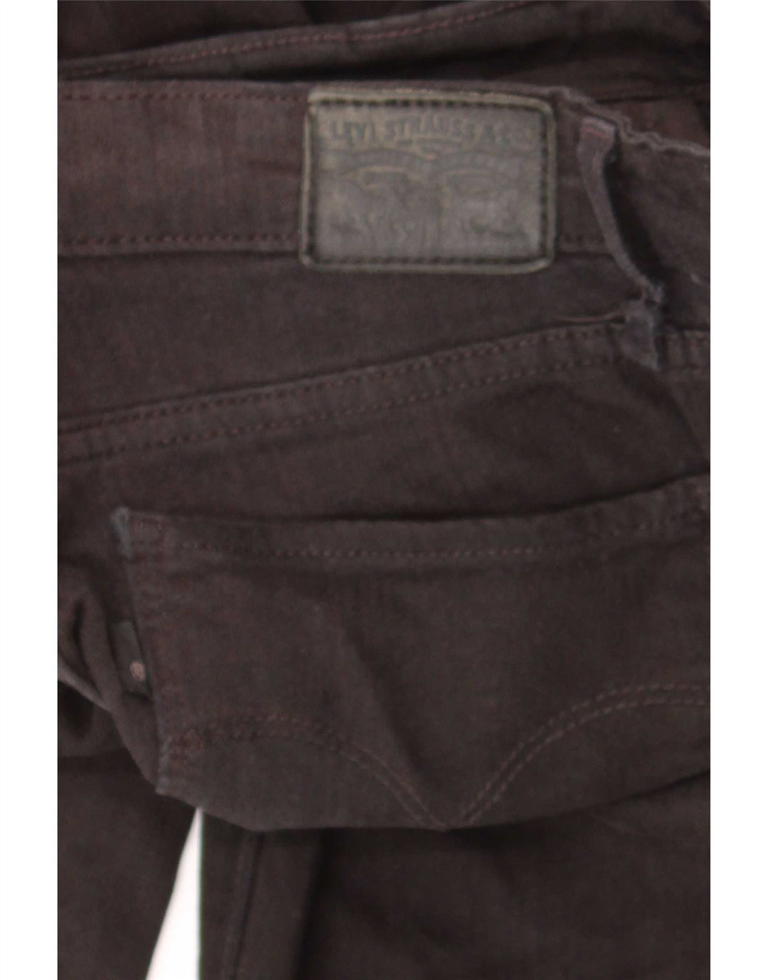 Jeans Levi's 712 Slim da donna W26 L30 cotone nero