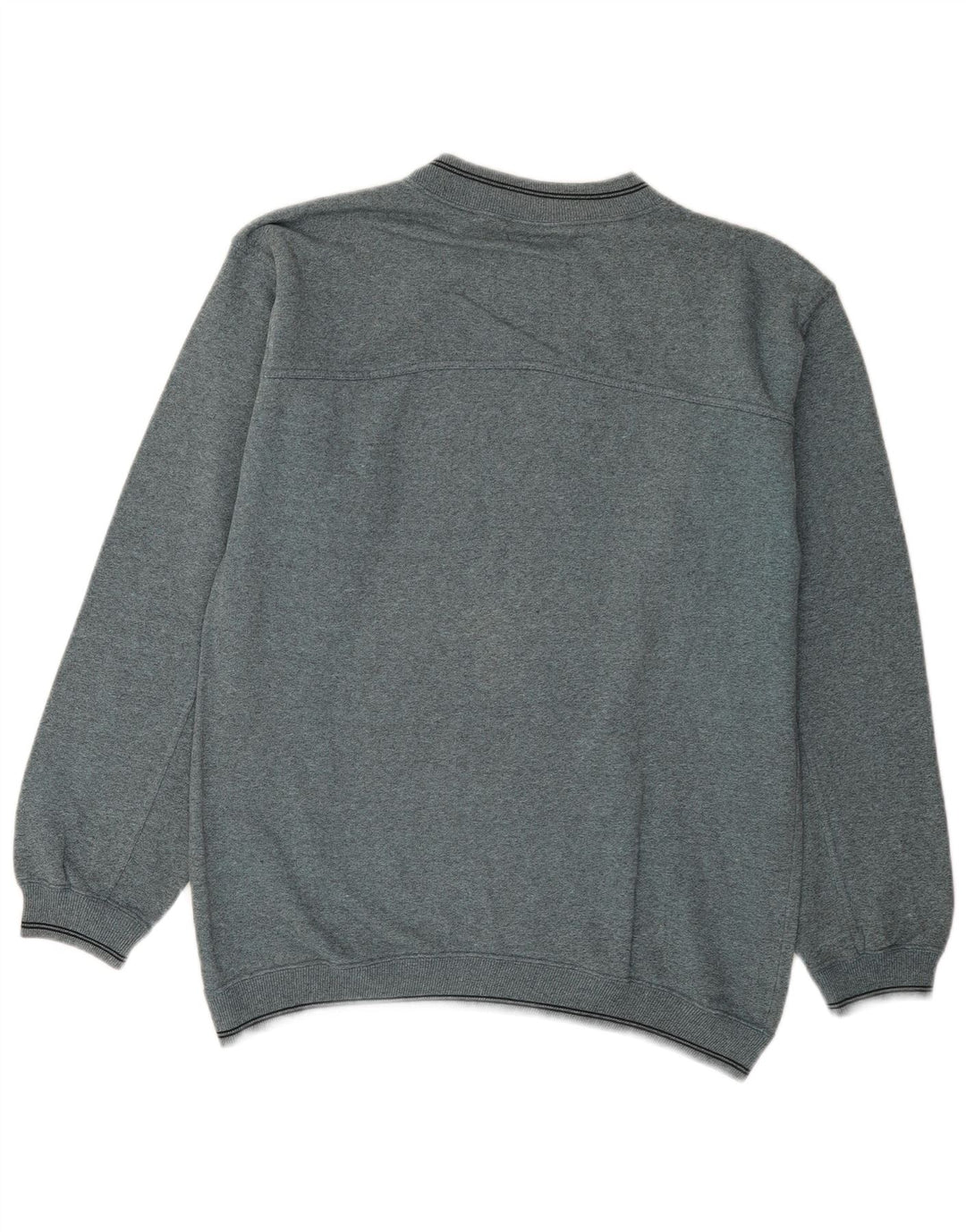 Felpa da uomo Bounded Waters in cotone grigio medio