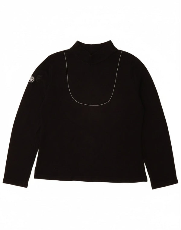 Maglione maglione collo alto per ragazze LEVI'S 13-14 anni in cotone nero