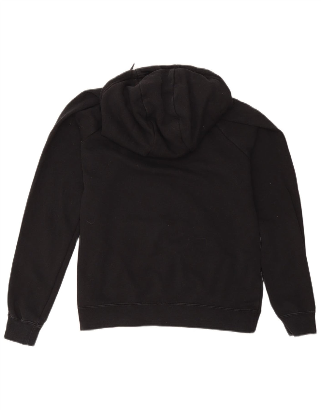 Maglia con cappuccio da donna Nike UK 14 cotone nero medio