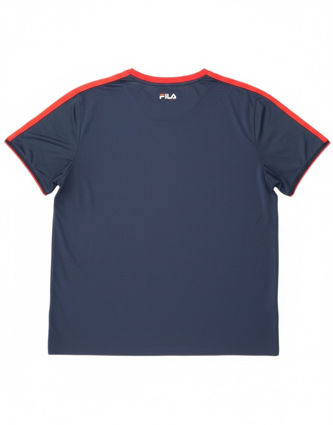 T-shirt Fila da uomo Top 2XL Poliestere color block blu navy