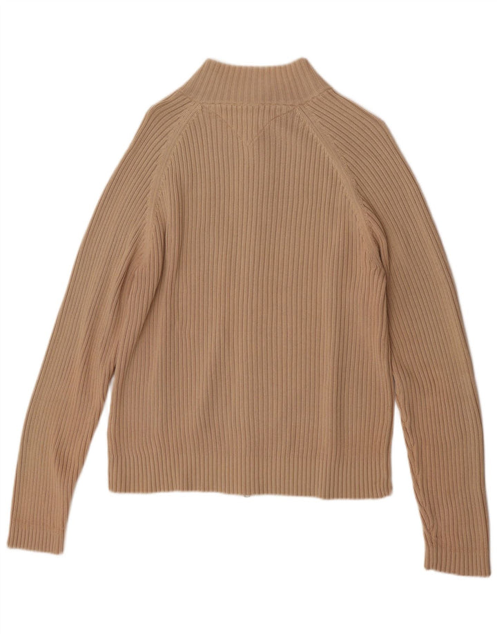 Maglione cardigan da uomo Tommy Hilfiger grande cotone beige