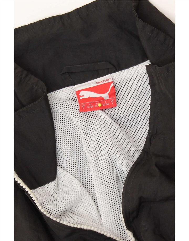 Giacca da tuta da uomo Puma Large Black Colourblock