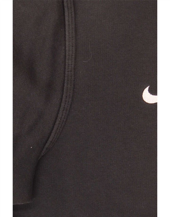 Felpa da uomo Nike Maglione grande in cotone nero