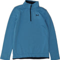 UNDER ARMOUR Boys Zip Neck Sweatshirt Jumper 13-14 YearsXL  Blue Polyester Vintage Under Armour and Second-Hand Under Armour from Messina Hembry 