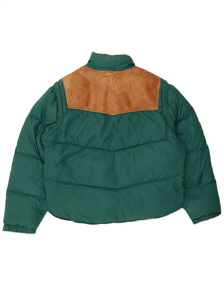 Giacca imbottita da uomo Charro IT 48 Colorblock verde medio