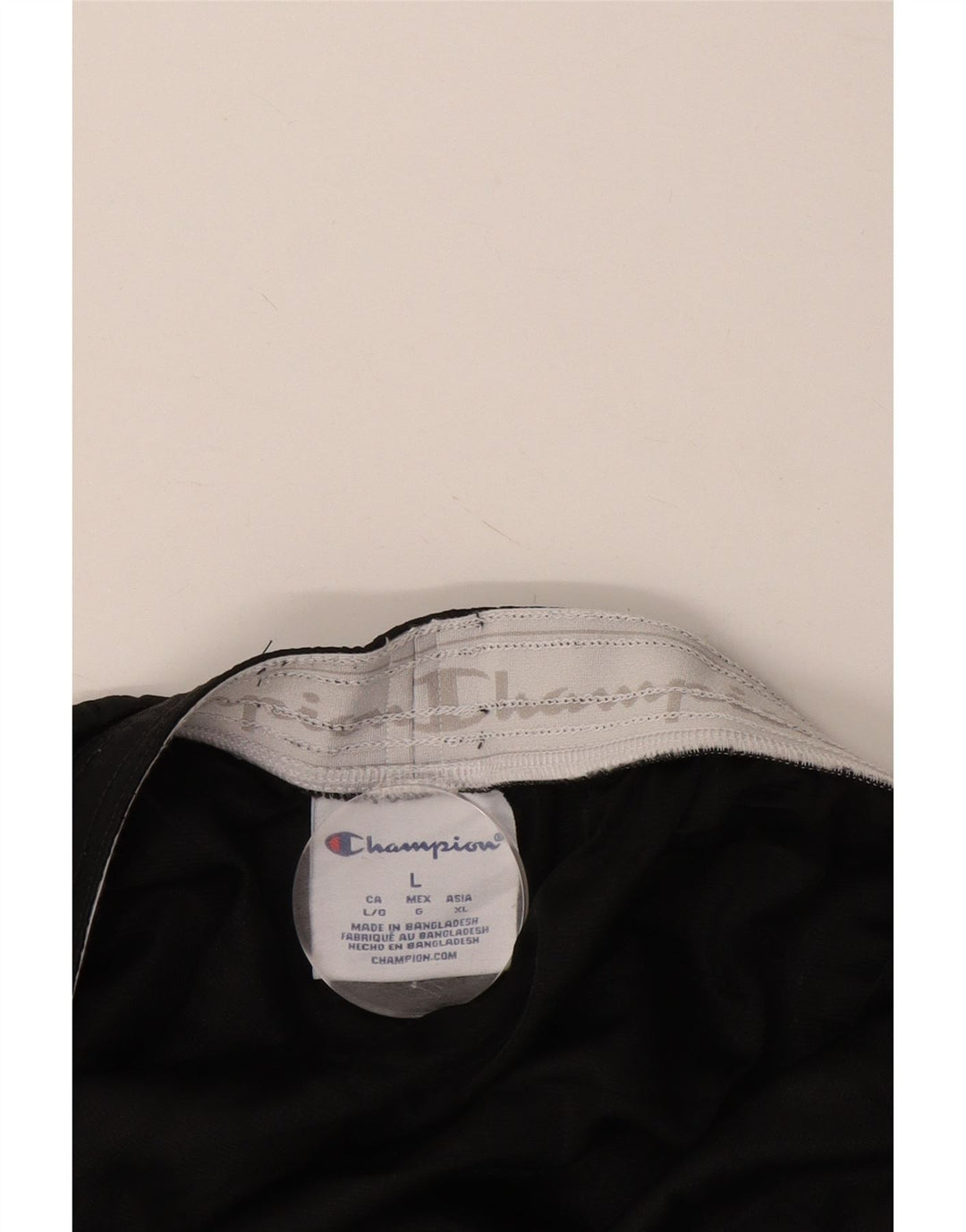 Pantaloncini sportivi Champion da uomo grandi neri