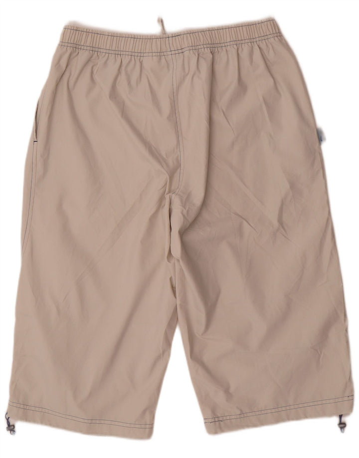 Pantaloncini sportivi Nike Bermuda da uomo UK 42/44 Large Beige Poliestere