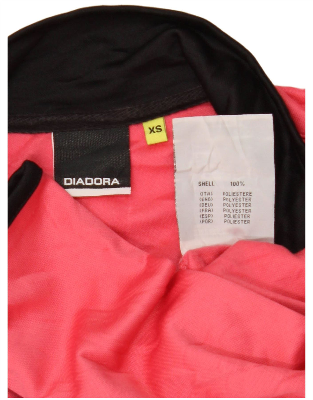 Giacca da tuta da donna Diadora UK 6 XS Rosa