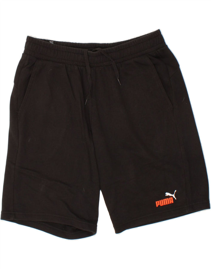 PUMA Mens Sport Shorts XL Black Vintage Puma and Second-Hand Puma from Messina Hembry 
