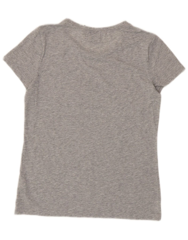 T-shirt grafica da donna Puma UK 12 Poliestere grigio medio