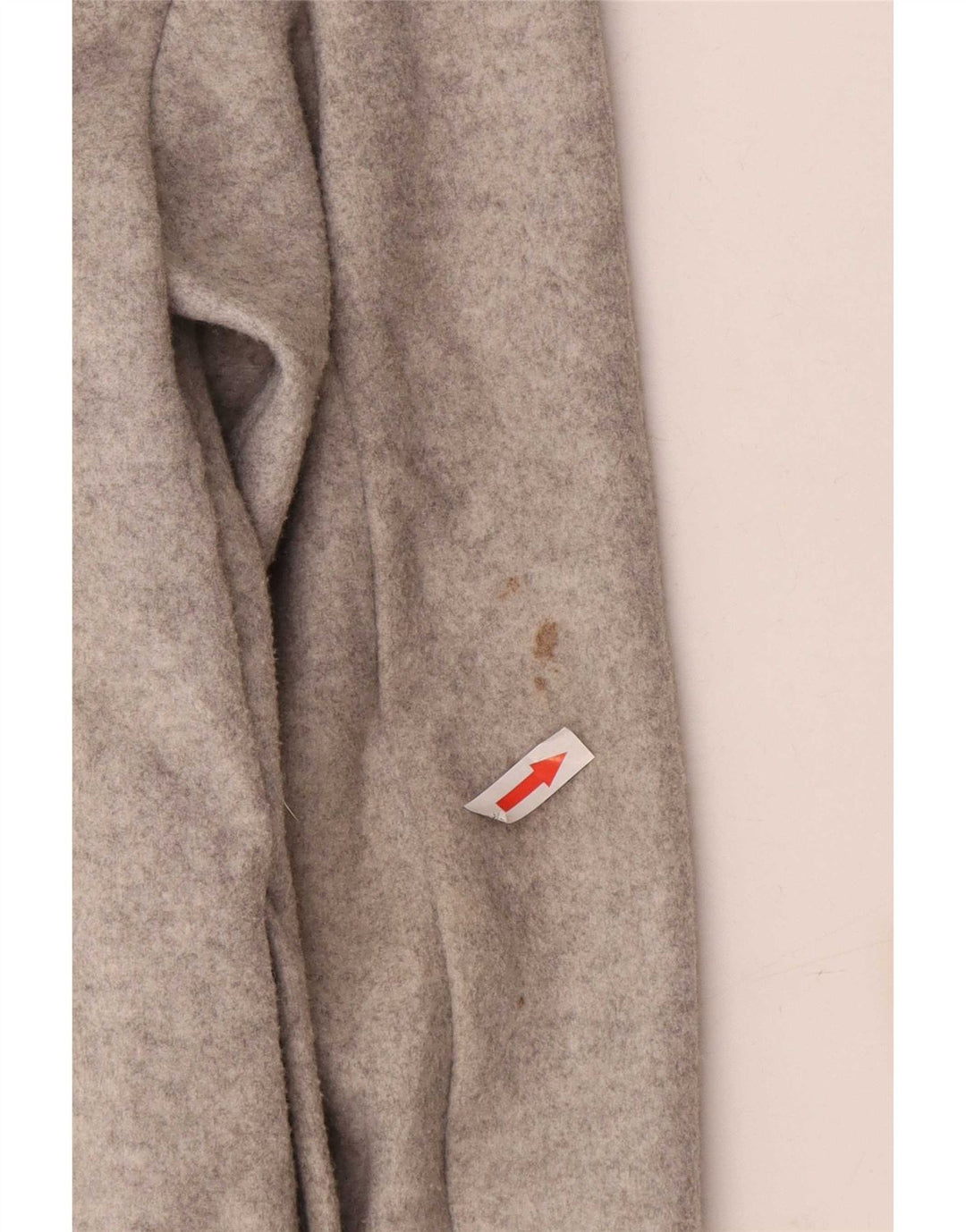 Soprabito oversize da donna Topshop UK 8 piccolo poliestere grigio