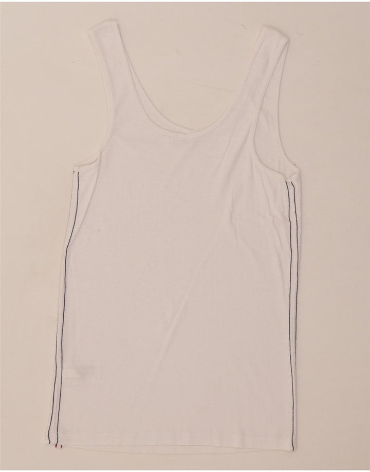 Canottiera da donna Kangaroos UK 14/16 grande cotone bianco