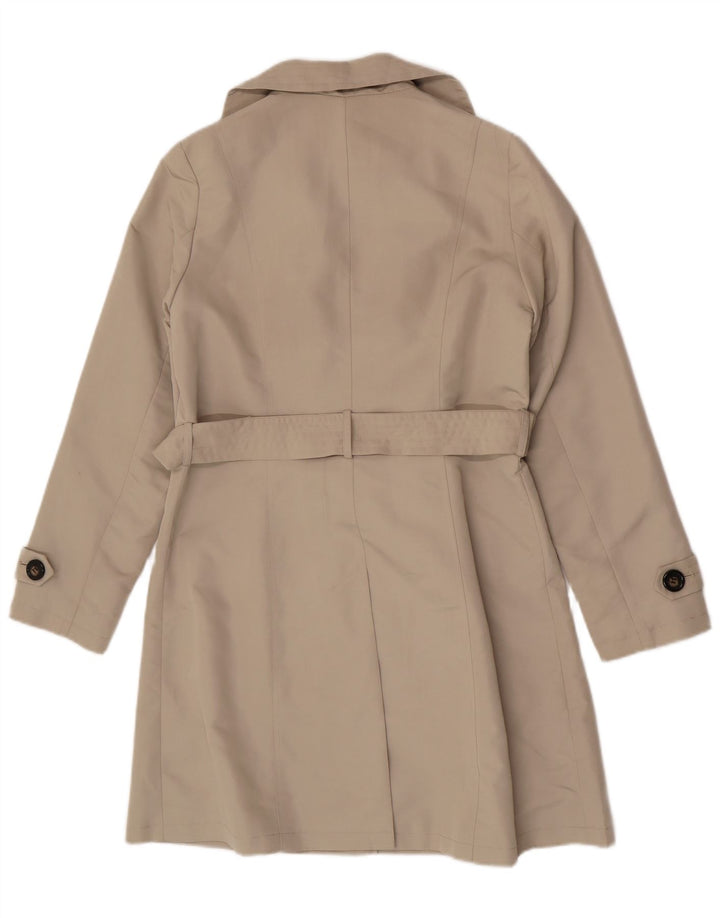 Trench da donna Marks & Spencer UK 12 Classico in poliestere beige medio