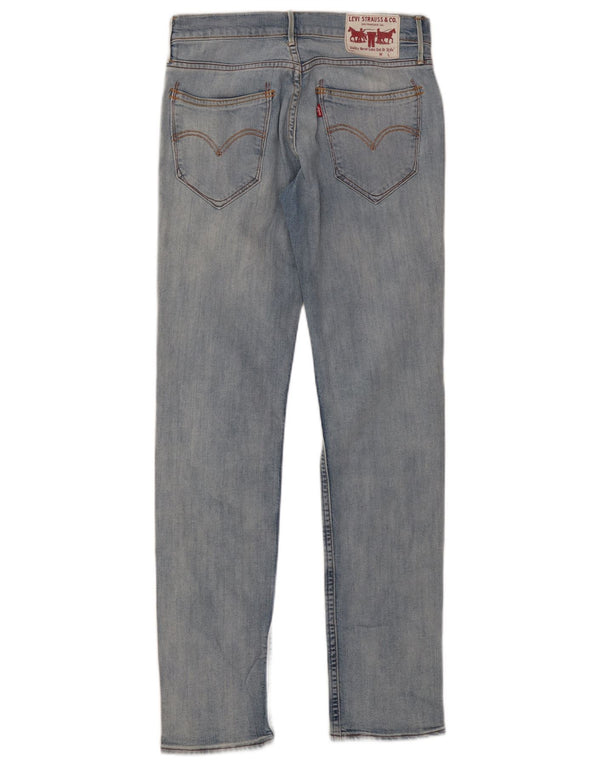 Jeans slim da uomo Levi's W29 L32 in cotone blu