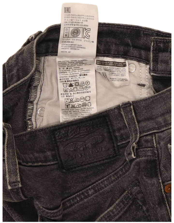 Jeans affusolati da donna Levi's W26 L26 cotone nero