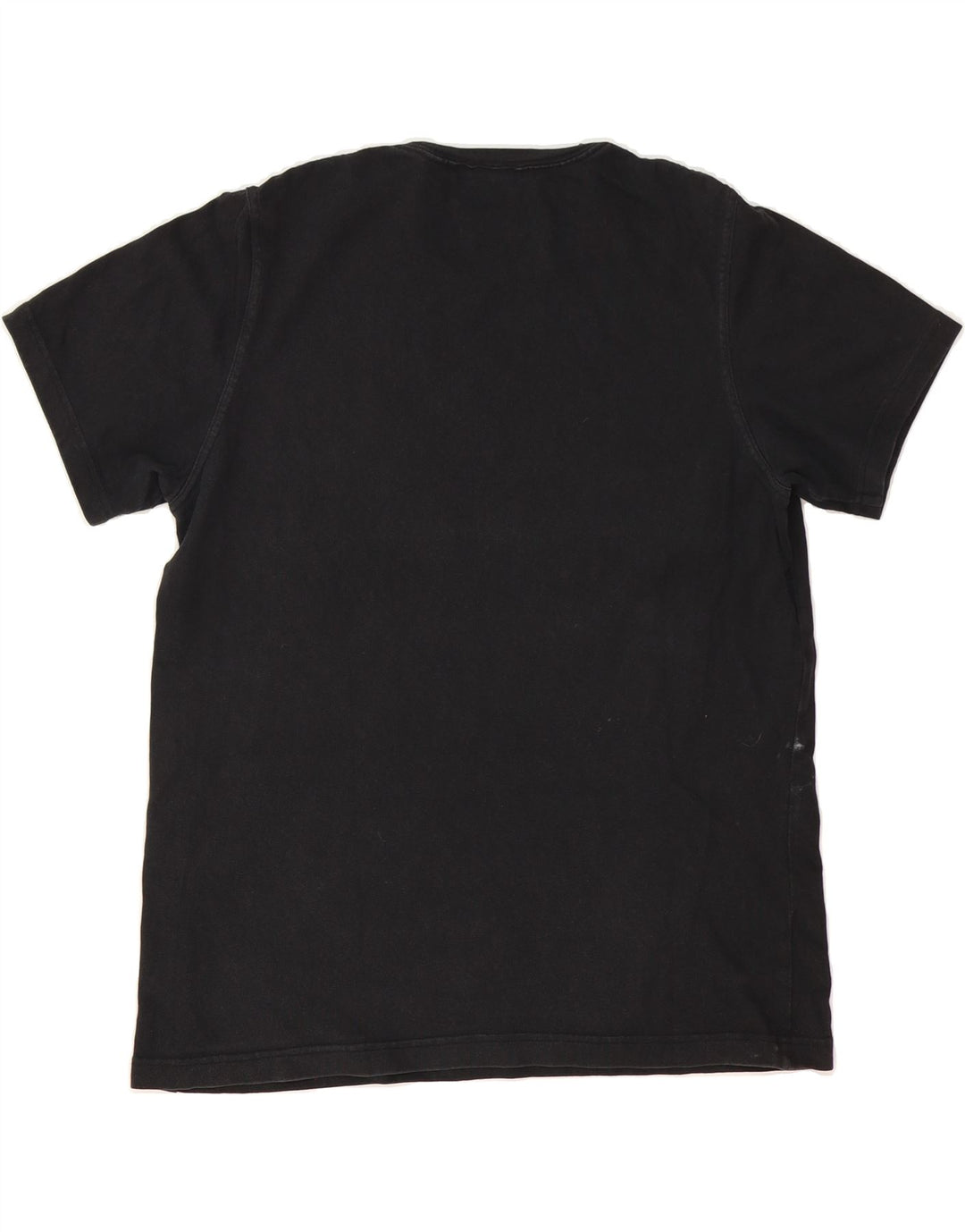ADIDAS Mens Graphic T-Shirt Top Medium Black Vintage Adidas and Second-Hand Adidas from Messina Hembry 