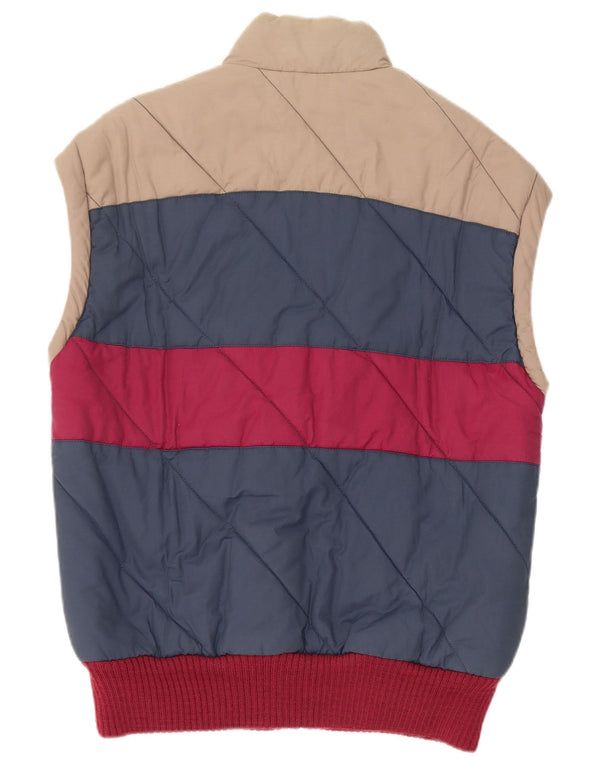 Gilet imbottito da uomo Ellesse IT 48 Cotone color block blu medio