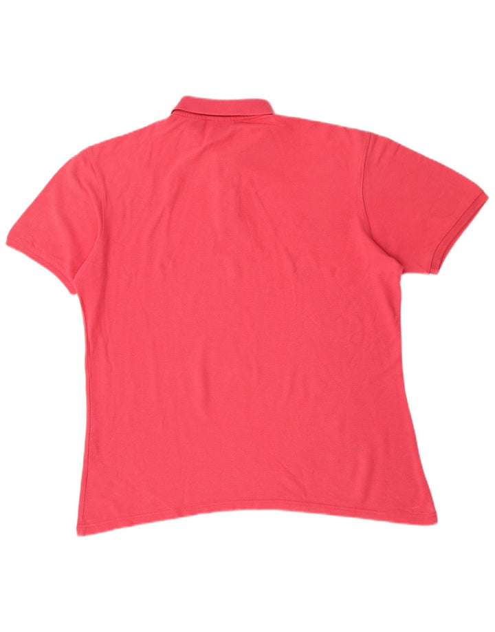 Polo da uomo Fila Large in cotone rosa