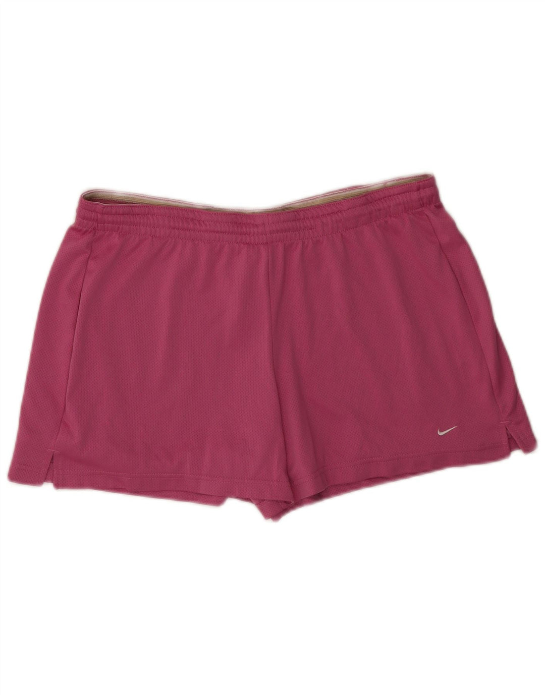Pantaloncini sportivi da donna NIKE US 12/14 Large Rosa Poliestere