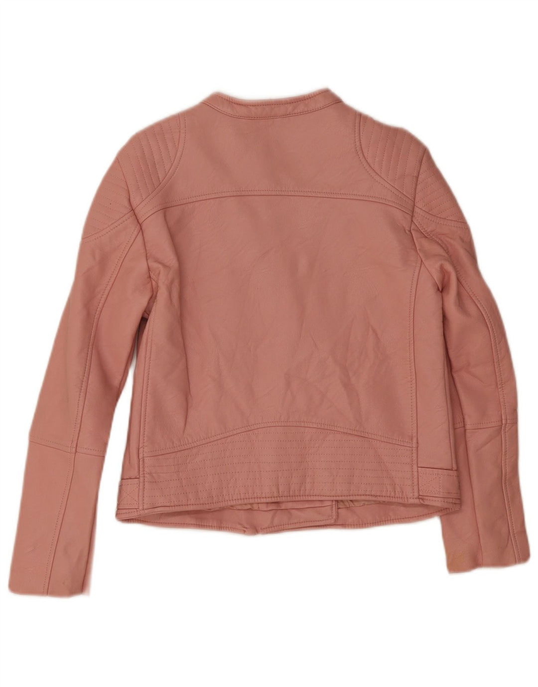 Giacca Zara Bambina in Ecopelle 13-14 Anni Poliestere Rosa