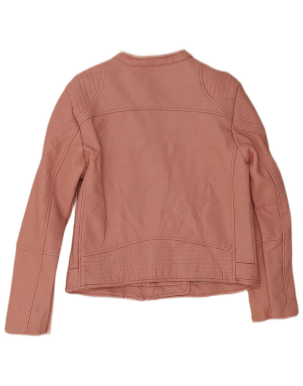Giacca Zara Bambina in Ecopelle 13-14 Anni Poliestere Rosa