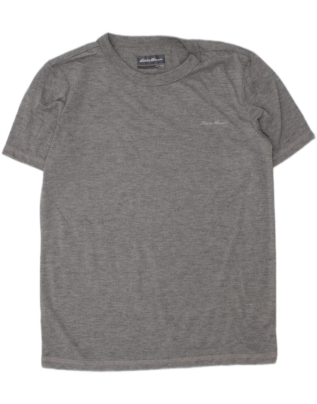 Maglietta da ragazzo Eddie Bauer Top 10-11 anni Poliestere grigio medio