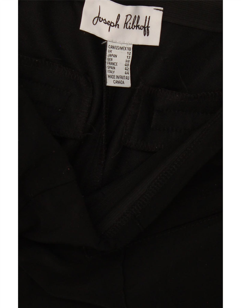 JOSEPH RIBKOFF Womens Tracksuit Trousers UK 12 Medium Black Vintage Joseph Ribkoff and Second-Hand Joseph Ribkoff from Messina Hembry 