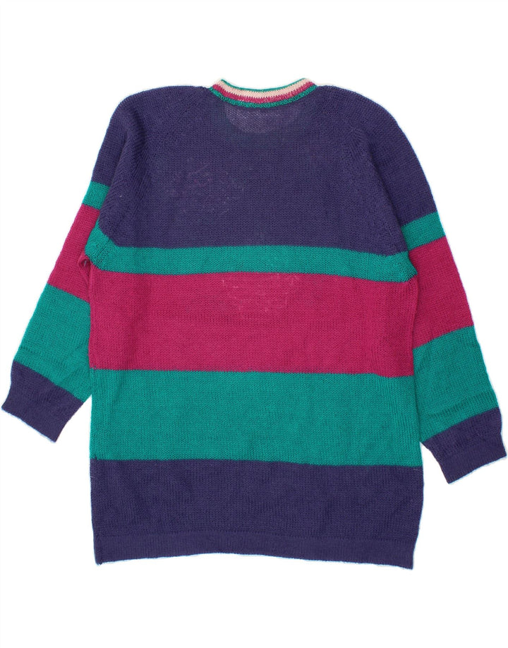 VINTAGE Womens Crew Neck Jumper Sweater UK 20 2XL Multicoloured Vintage Vintage and Second-Hand Vintage from Messina Hembry 