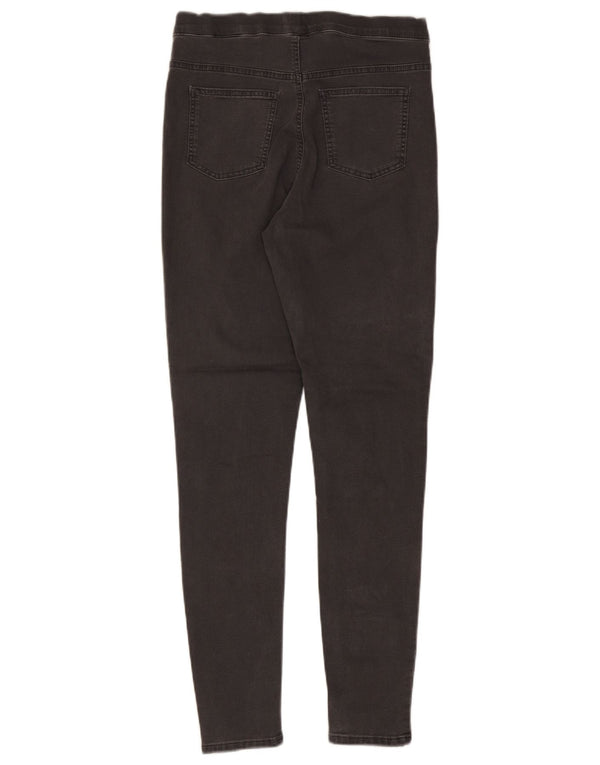 Jeans Jeggings da donna Marks & Spencer UK 12 Medio W30 L30 Cotone grigio