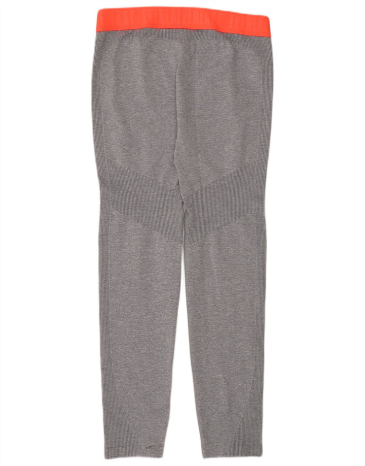 Everlast Leggings grafici da donna UK 16 Large Grigio Colourblock in poliammide