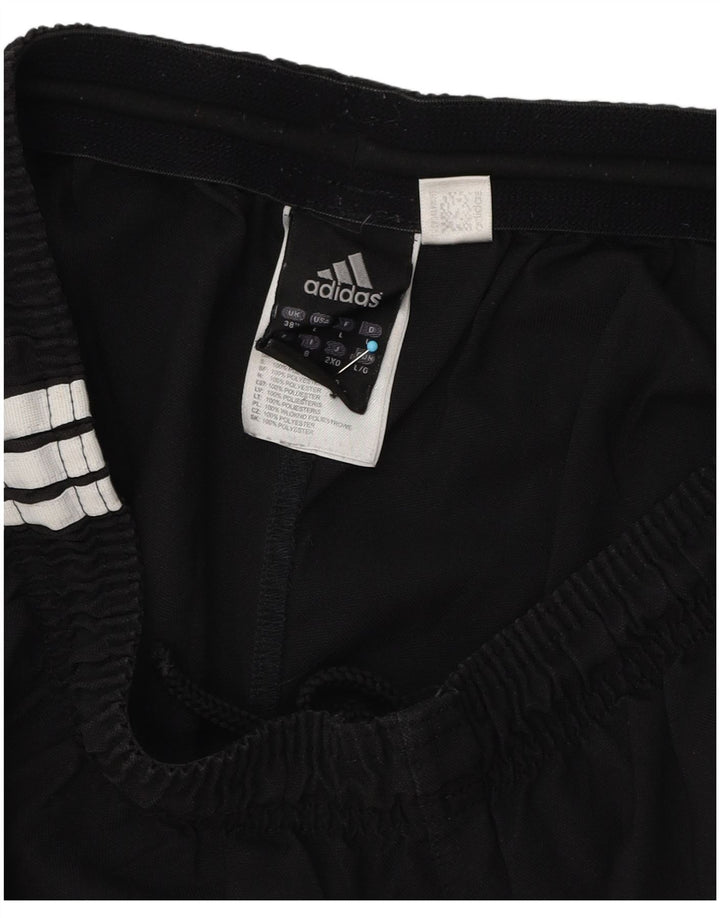 Pantaloncini sportivi Adidas Climacool da uomo grandi in poliestere nero