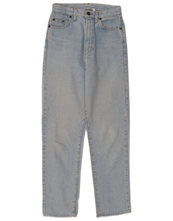 Jeans affusolati da donna Benetton IT 40 Small W24 L28 Cotone blu