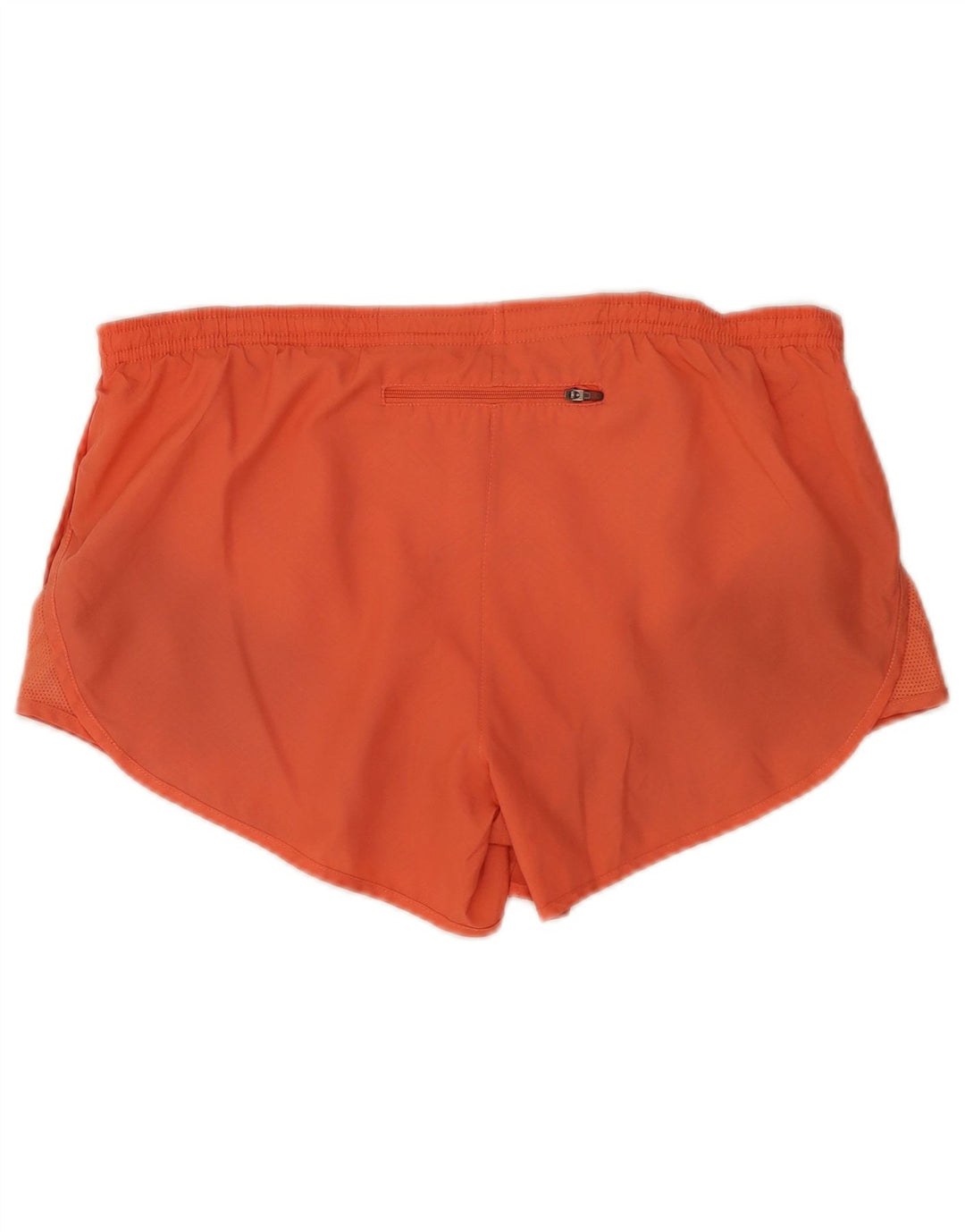 Pantaloncini sportivi Nike da donna Dri Fit UK 14 poliestere arancione medio