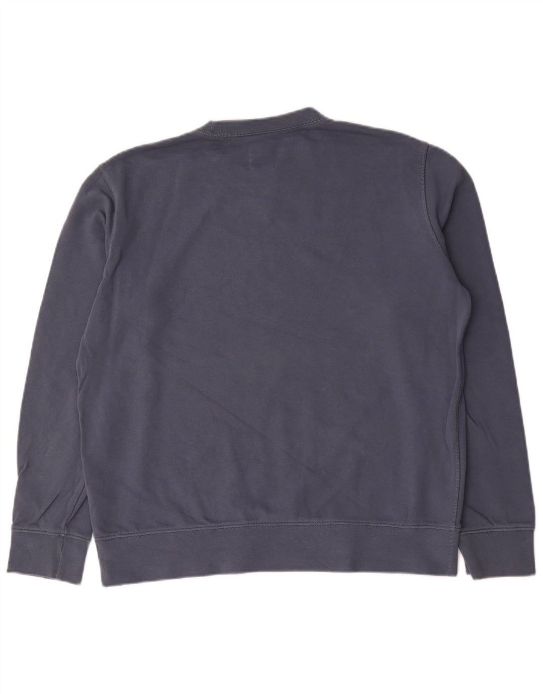 Felpa da uomo Marks & Spencer, grande, in cotone blu navy
